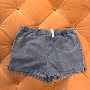 Madewell Light Blue Jean Shorts
